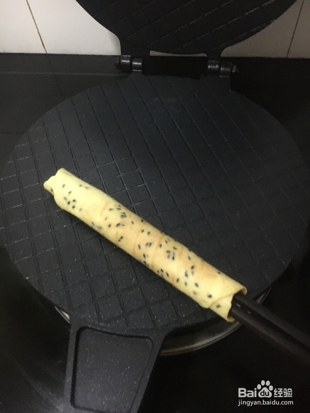 心心念念的椰子油芝麻蛋卷