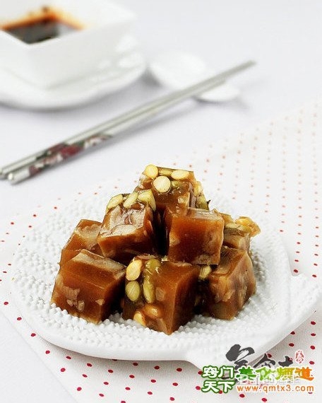 怎么做双豆蹄花冻更美味