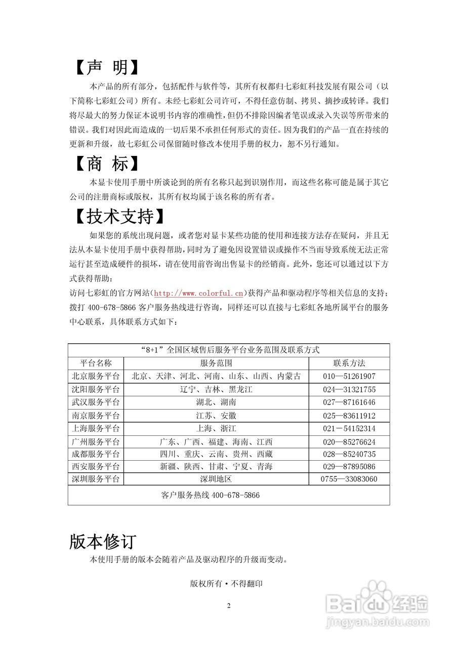 七彩虹:iGame450 烈焰战神U D5 1024M H40说明书:[1]