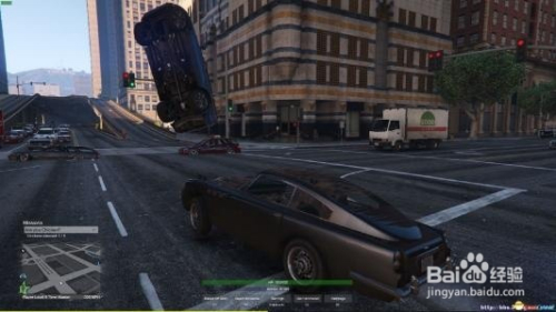 Gta5怎么在空中控制车 百度经验