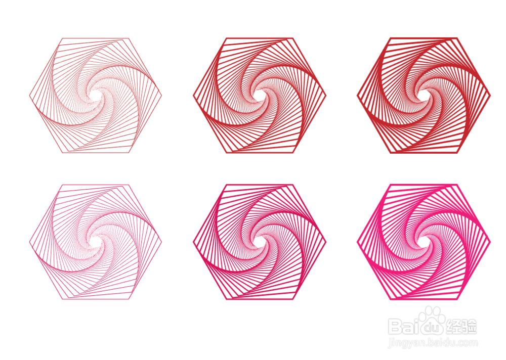 ai制作各种漂亮的花型