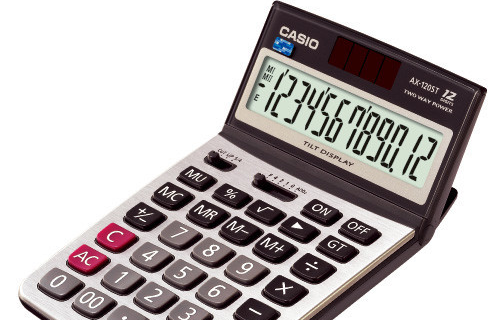 卡西欧ms-80tv计算器税率怎么使用啊