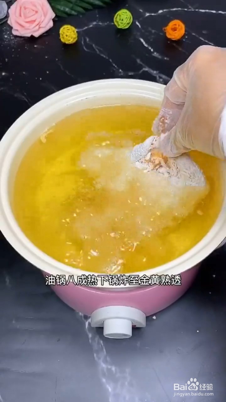 如何制作好吃的脆皮鸡腿堡