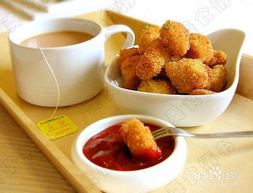 两道人气小吃轻松在家DIY炸鸡米花多款奶茶图