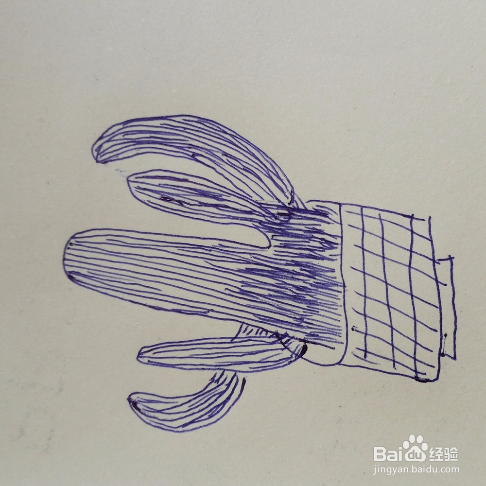 儿童简笔画仙人指盆栽