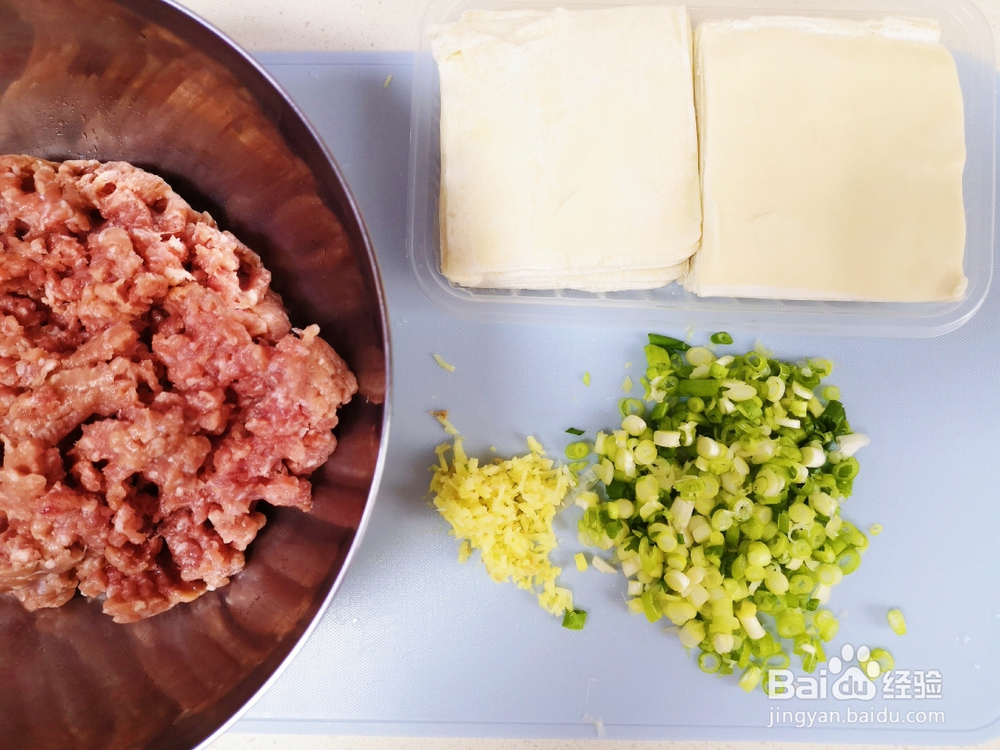 细腻美味的鸡丝鲜肉馄饨