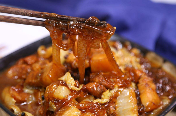 炖猪肉放什么熟的快