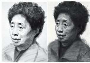 如何画好素描头像九