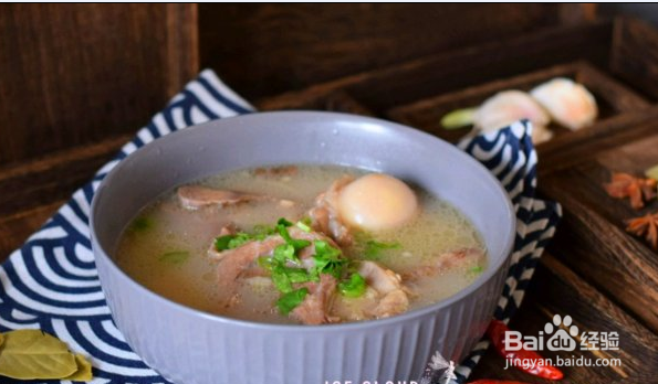 年味十足的羊肉汤