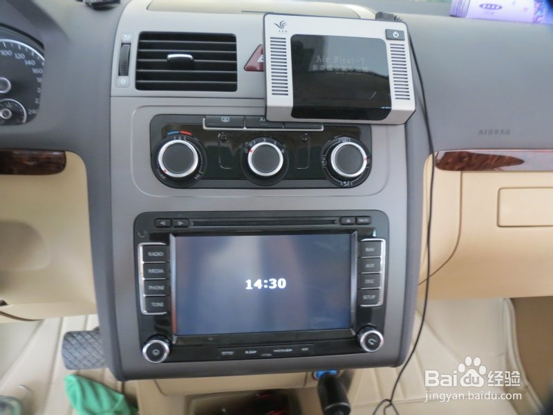 途安专用导航安装 无损不破原车线路壹捷好去处