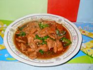 青椒炒肉片--做法