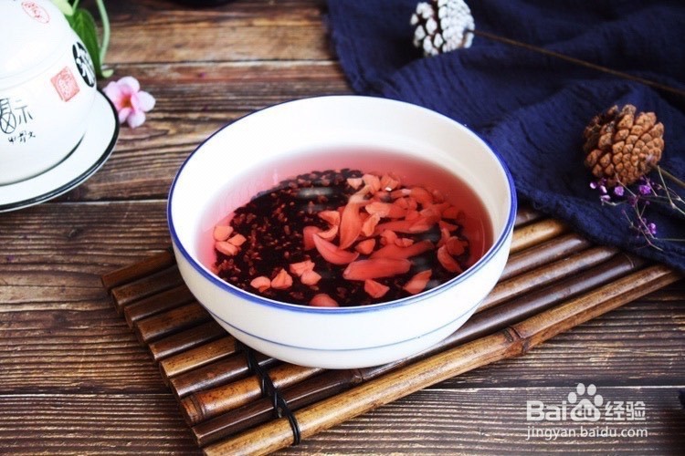 养生黑米粥