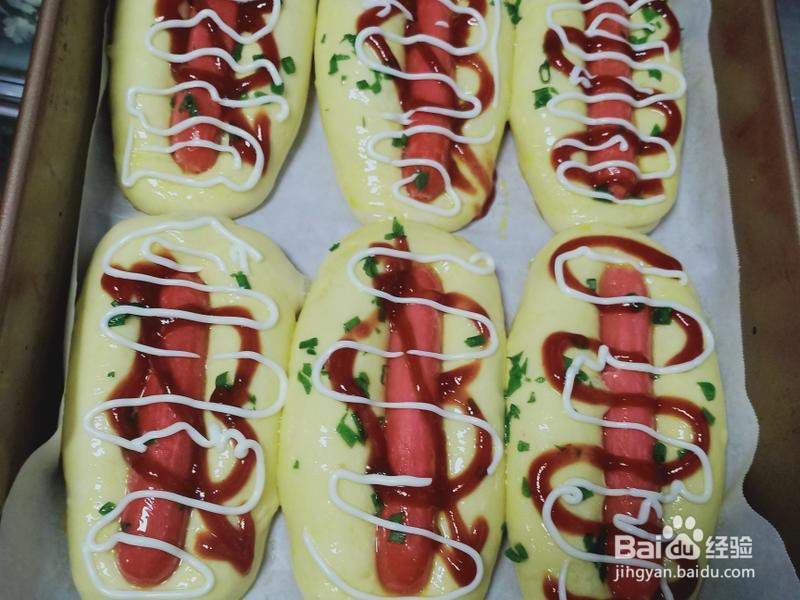 爱心早餐热狗的做法