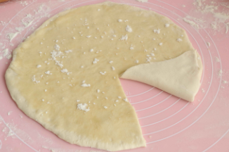 酥脆葱油千层饼