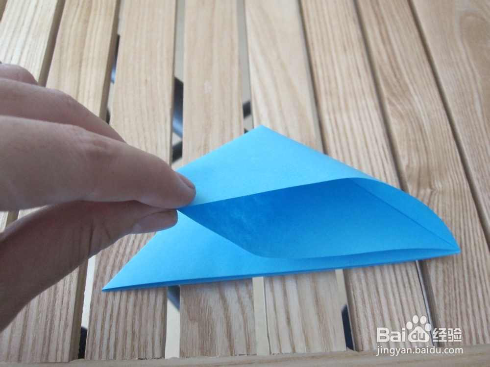 彩色八角星的折法