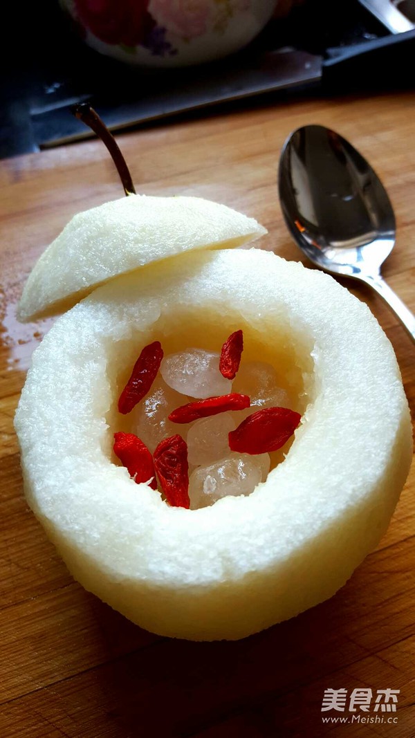 冰糖雪梨的做法