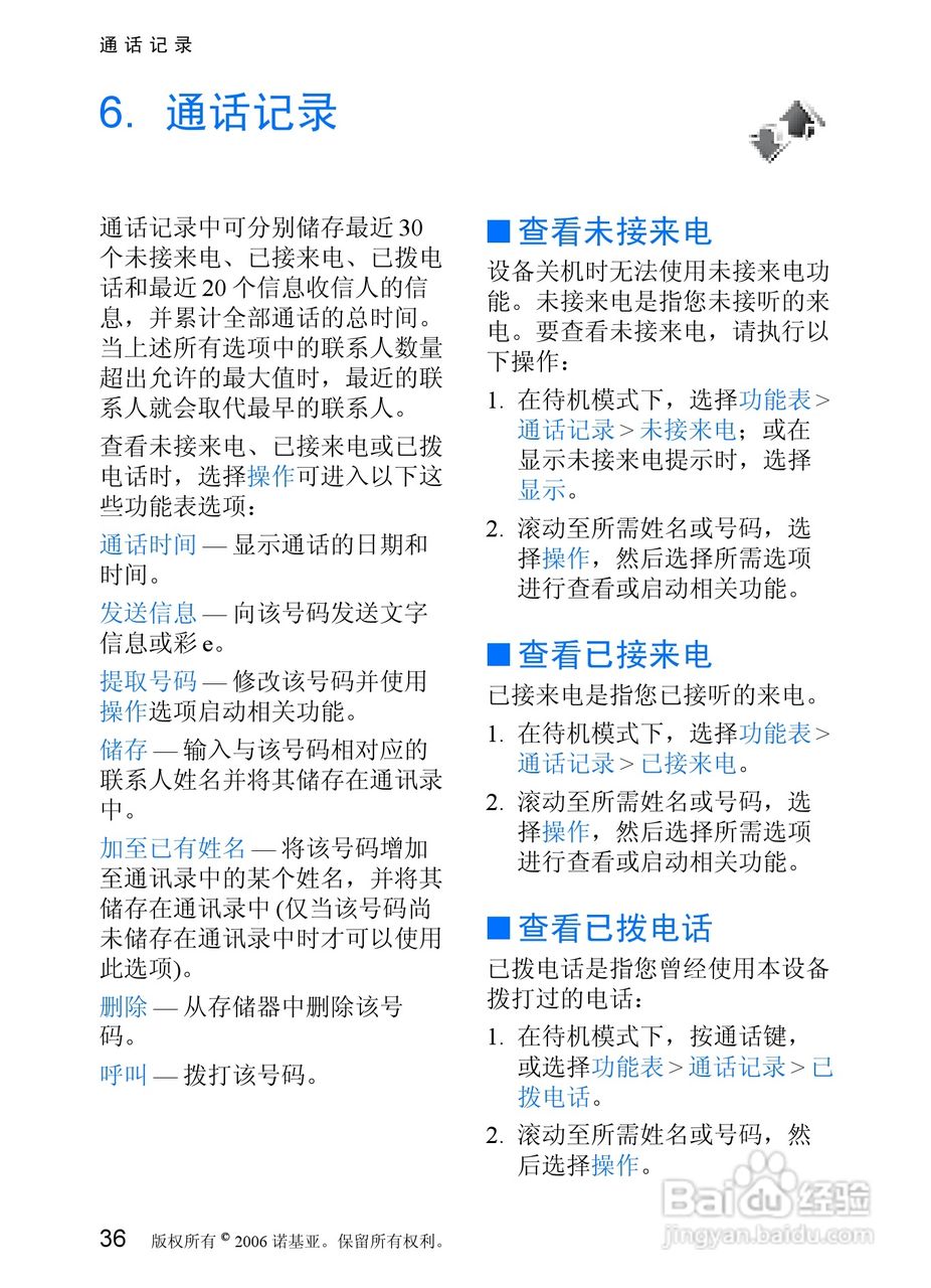 诺基亚7088手机使用说明书:[4]