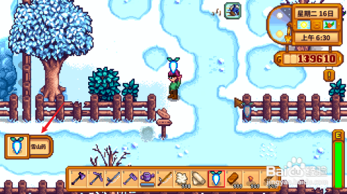 星露谷物语怎么获得雪山药