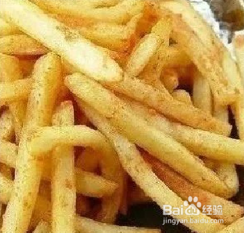 自制美味的炸薯条