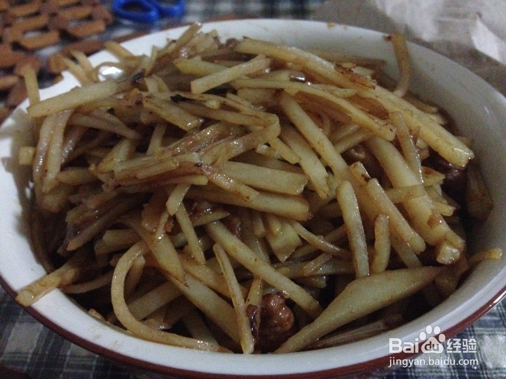 如何做家常炒土豆丝