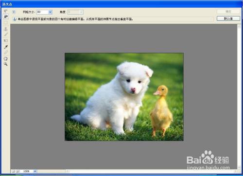 PS软件如何使用消失点滤镜