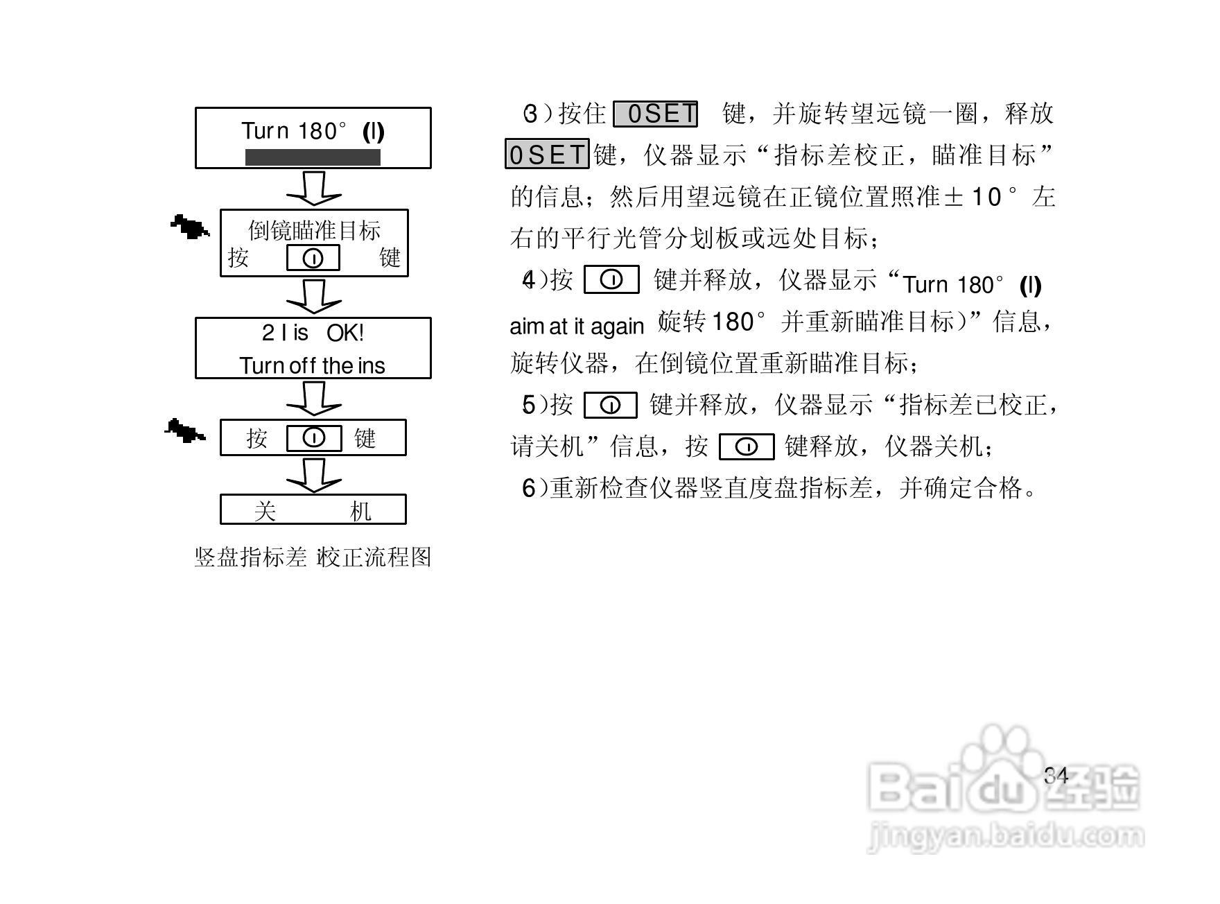 一光电子经纬仪DT105S使用说明书:[5]