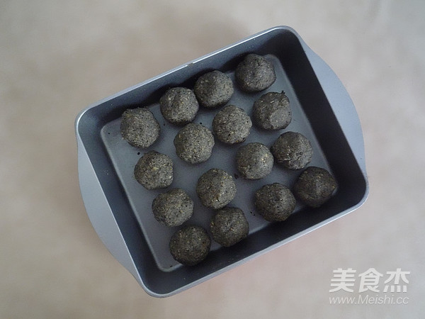 抹茶麻茸酥&红曲麻茸酥