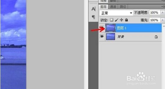 照片偏蓝，用PS如何调整？