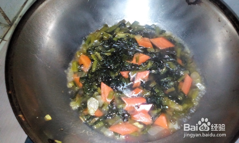 东北雪菜炖豆腐的做法