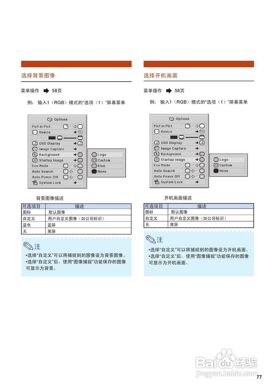 EIKI爱其 EIP-4500投影机说明书:[9]
