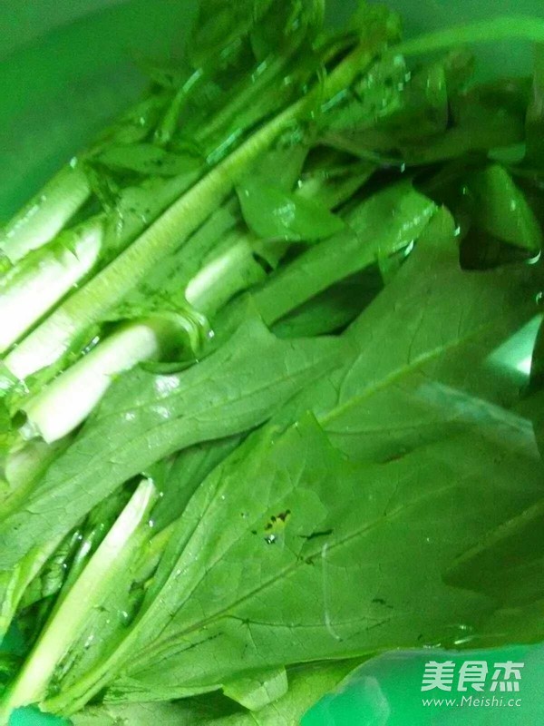 快手油麦菜的做法