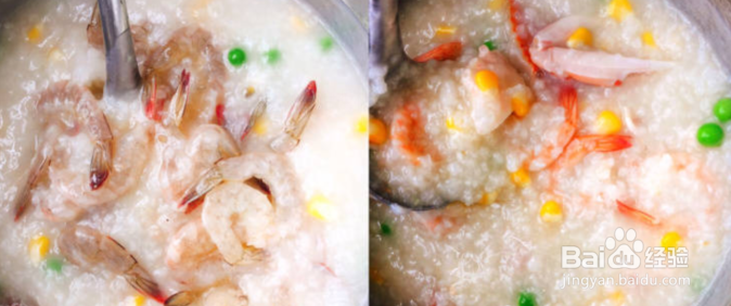 虾蟹粥这样煮啊
