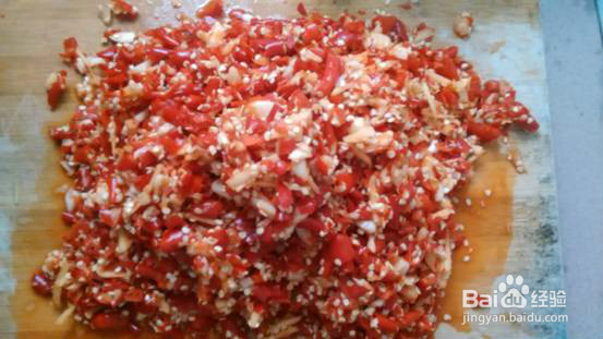 如何做出色香味俱全的好吃的剁辣椒来