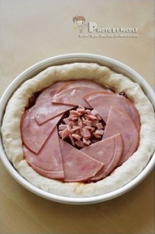 酸豆角火腿芝心披萨