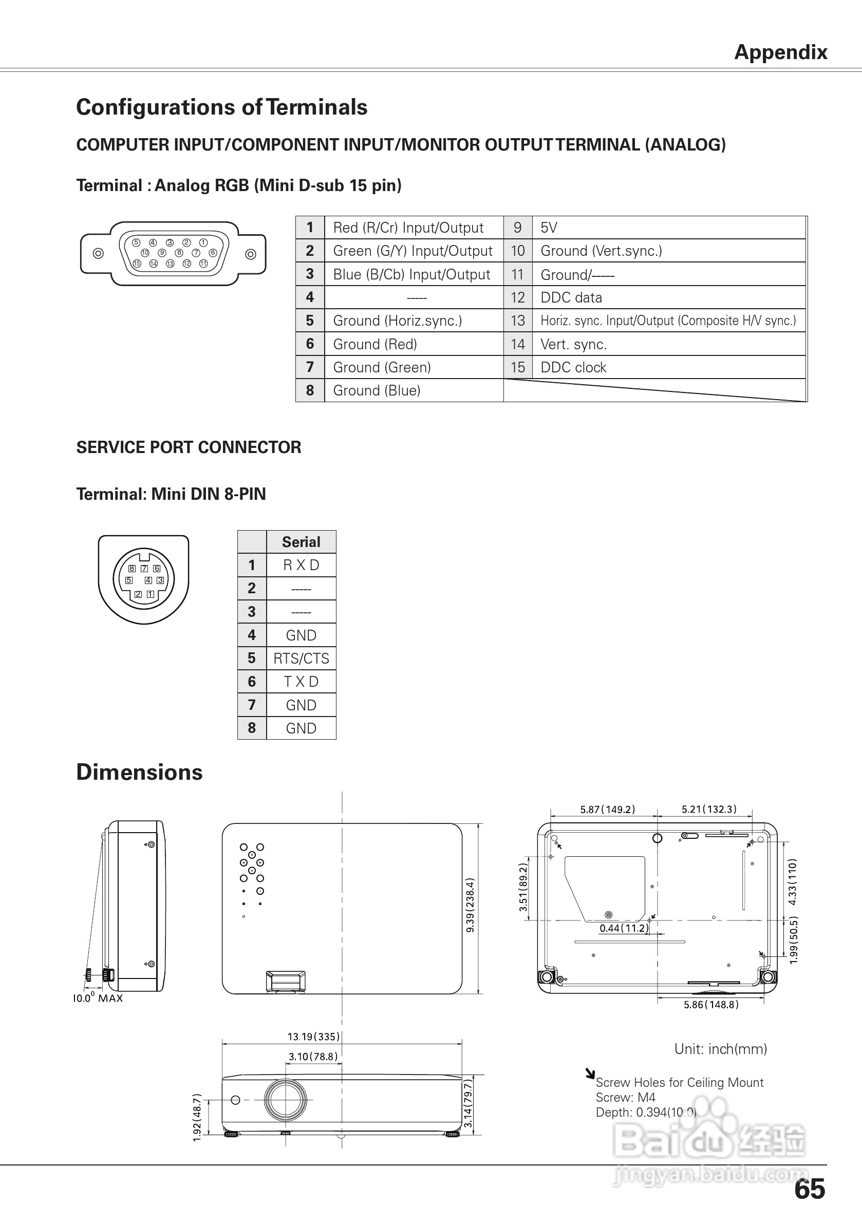 三洋 PLC-XU75A投影机说明书:[7]