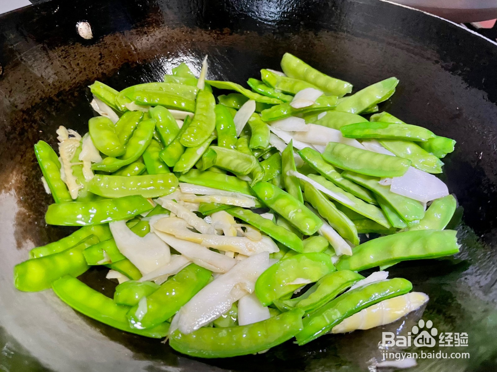 豌豆炒肉怎么做
