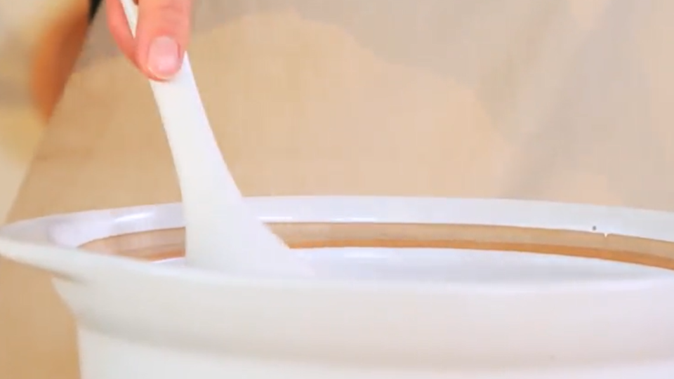 如何制作红豆汤烤年糕