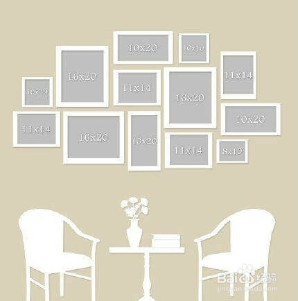 简单实用的照片墙设计方案