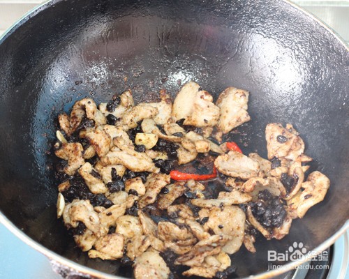 香辣豉香干锅花菜