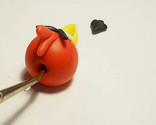 怎样用橡皮泥捏一只疯狂的小鸟