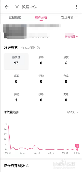 哔哩哔哩查询稿件功能介绍