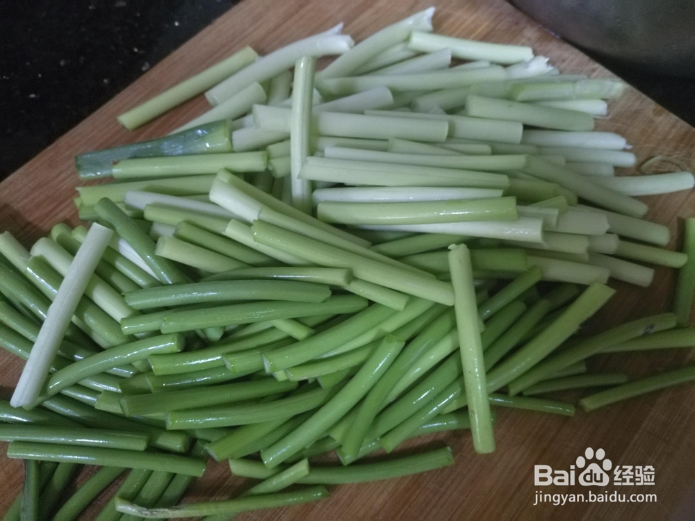 蒜苗炒肉要准备的食材有哪些