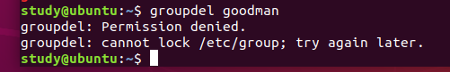 如何在LINUX里添加组和删除组