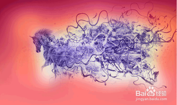 PS建筑插画教程