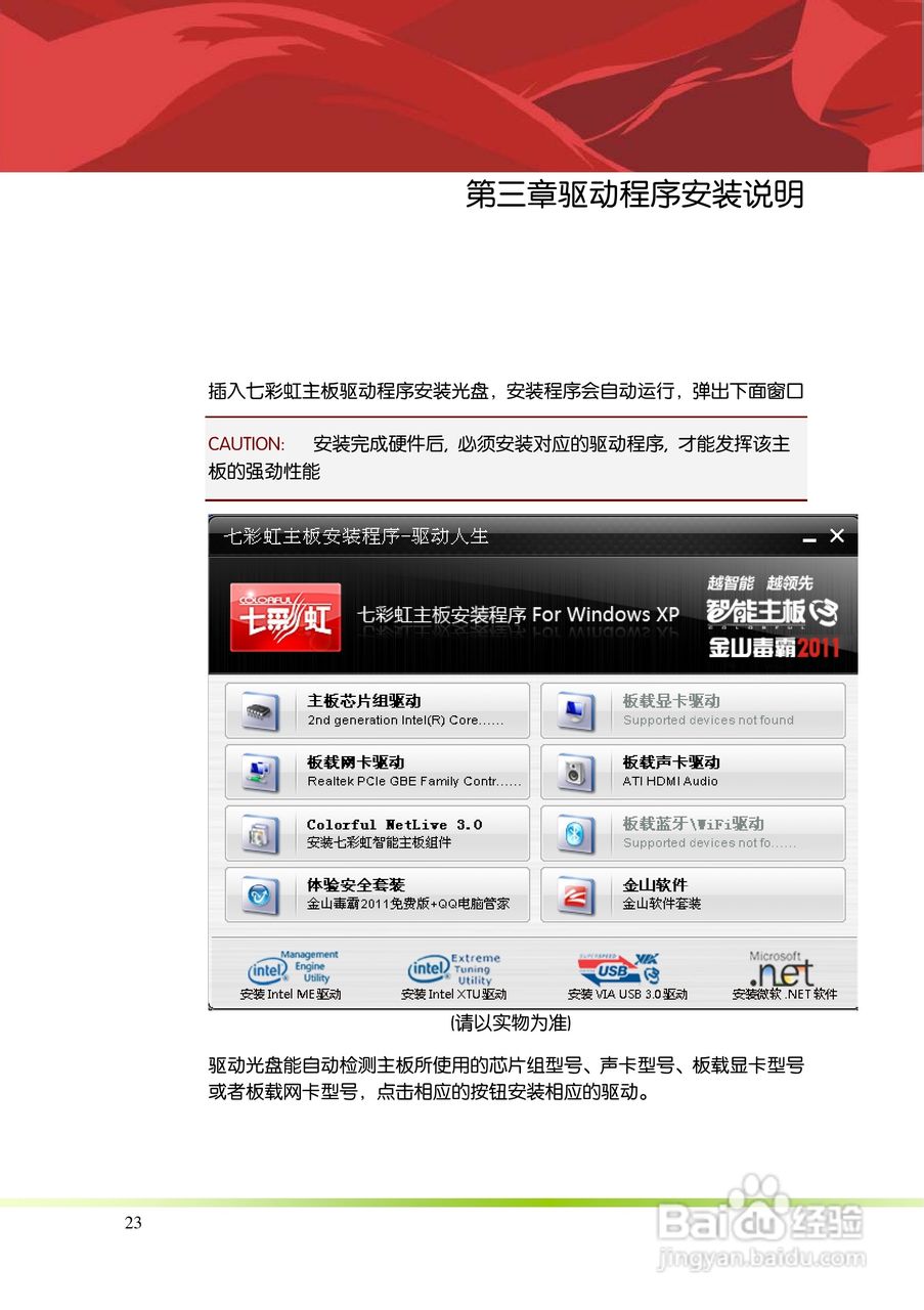 七彩虹主板C.H61U V22型使用手册:[3]