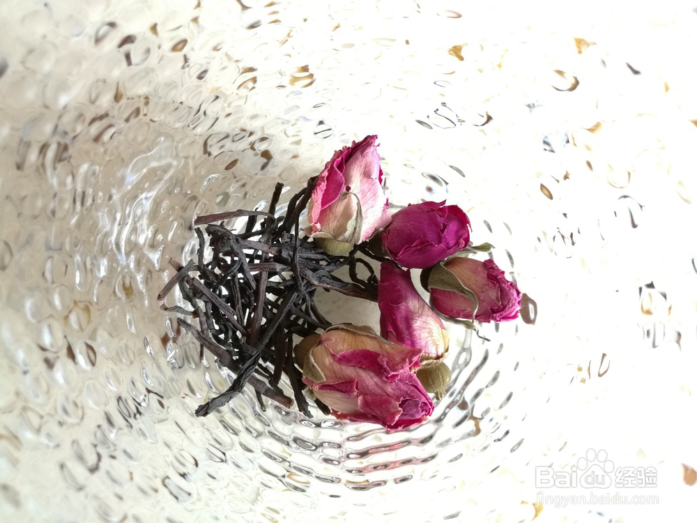 好心情好容颜----自制玫瑰红茶