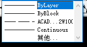 AUTOCAD里如何修改线型