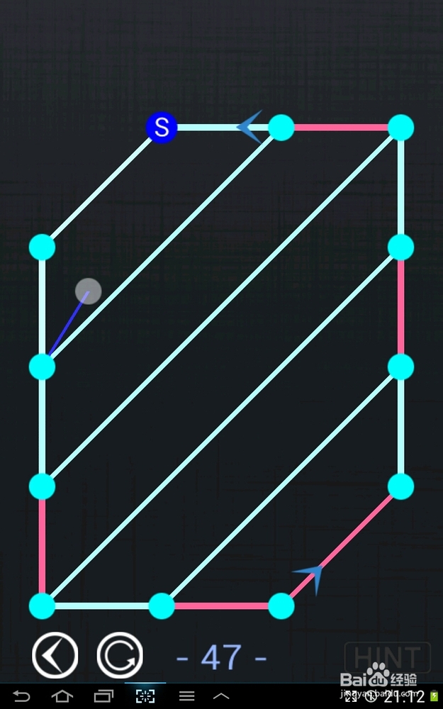 一笔画blue world全部攻略：[10]第46～50关