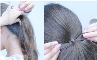 教你扎简单易学淑女味丸子头