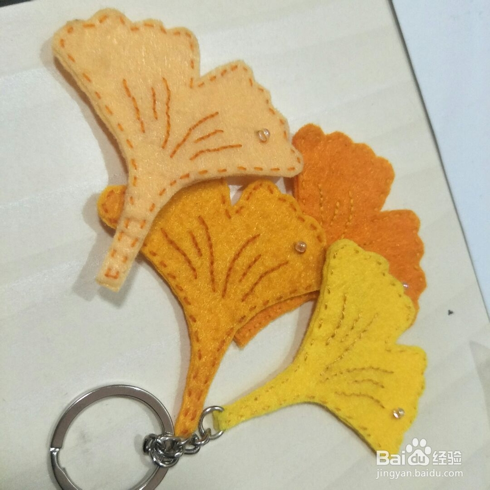 教你怎么做秋天的银杏落叶